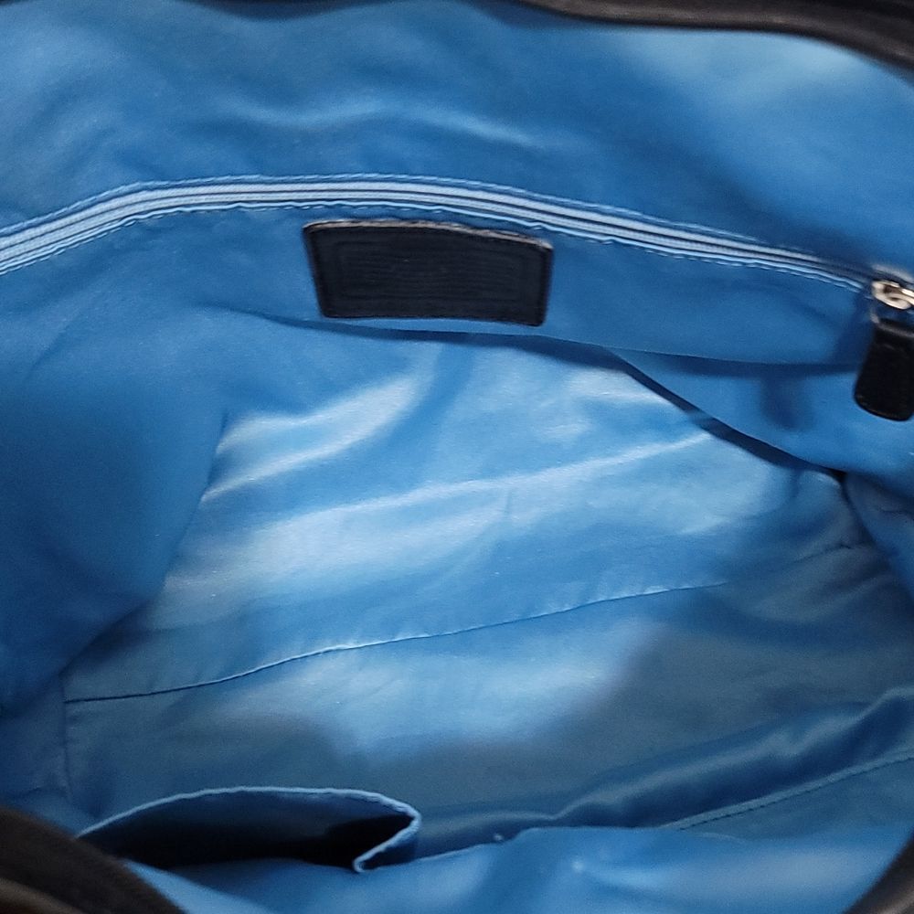 Authentic Preloved Coach F14663 Leah Patent Leather Tote - Picture 6 of 9